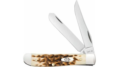 CASE KNIVES AMBER BONE SS