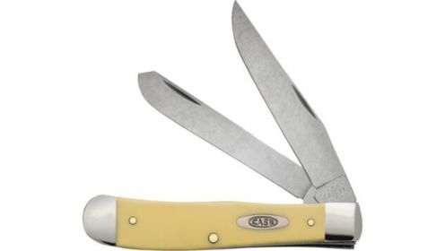 CASE KNIVES YELLOW SYNTHETIC SMOOTH TRAPPER