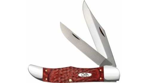 CASE KNIVES ROSEWOOD STANDARD JIG FOLDING HUNTER & SHEATH