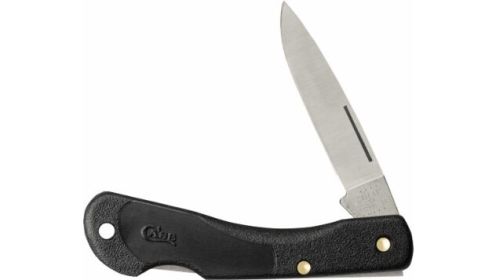 CASE KNIVES LIGHTWEIGHT BLACK SYNTHETIC SMOOTH MINI BLK HORN