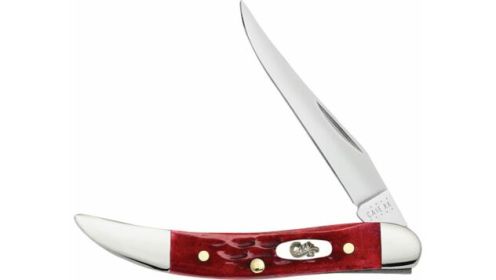 CASE KNIVES POCKET WORN OLD RED BONE CORN COB JIG TOOTHPIC