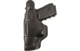 DESANTIS DUAL CARRY II HOLSTER IWB/OWB RH LTHR SHIELD 9/40 BL