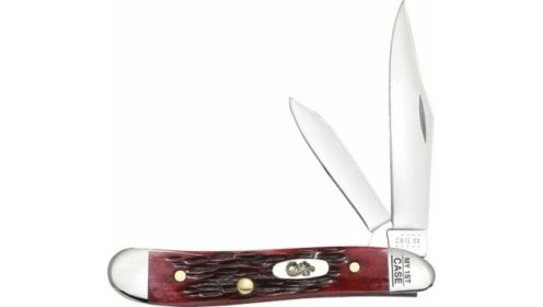 CASE KNIVES MY FIRST CASE PEACH SEED JIG OLD RED PEANUT