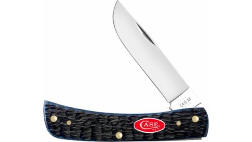 CASE KNIVES NAVY BLUE BONE ROGERS JIG SOD BUSTER JR