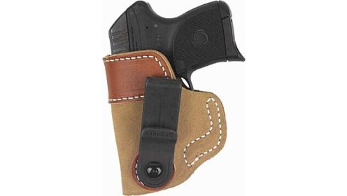 DESANTIS SOFT TUCK HOLSTER IWB RH LEATHER 1911 4.25-5" NATURL