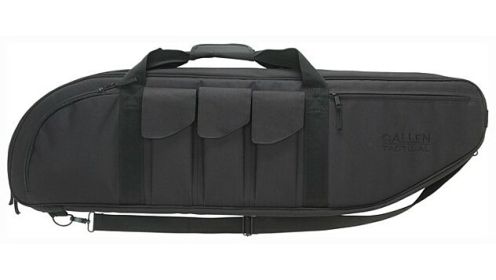 ALLEN BATTALION TACT CASE 42" W/3-POCKETS 2 MAGS EACH BLACK