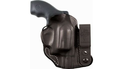 DESANTIS FLEX-TUK HOLSTER IWB TUCKABLE LTHER J-FRAME 2" BLK