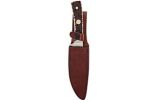UNCLE HENRY KNIFE NEXT GEN STAGLON 5.25" BLD W/ LEATHER SHEATH