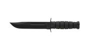 KA-BAR FULL SIZE BLACK KABAR STRAIGHT EDGE 7" W/SHEATH