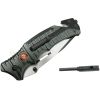 Defender Tactical 8" Spring Assisted Folding Knife Stainless Steel Olive Green