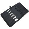 Defender 5.5" Throwing Knife 24 Pc Set Stainless Steel 4 Styles Black & Silver