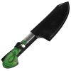 TheBoneEdge 11" Chef Kitchen Knife Green Packawood Handle Stainless Steel Blade