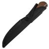 Defender-Xtreme 9" Western Style Hunting Knife Wood Handle Hunter Dog Imprint Blade