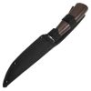 Defender-Xtreme 9" Western Style Wenge Wood Handle Hunting Knife Wildlife Deer