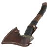 TheBoneEdge 20" Custom Handmade Damascus Steel Throwing Axe Hatchet Wood Handle