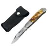 TheBoneEdge 7" Practical Dual-Bladed Pocket Knife With Nylon Sheath