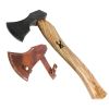 TheBoneEdge 14.5" Hunting Axe Light Brown Wood Handle Stainless Steel With Sheath