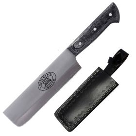 Defender-Xtreme 12" Butcher Choice Stainless Steel Kitchen Knife Black Wood Handle