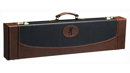 BROWNING LUGGAGE CASE O/U TO 32" BBL ENCINO II BLACK/BROWN