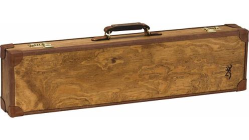 BROWNING LUGGAGE CASE O/U & BT TO 32" LIGHT MADERA WOOD GRAIN
