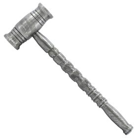 TheBoneEdge 9" Damascus Steel Hammer Custom Hand Made Stunning Handle