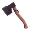 TheBoneEdge 16" Hunting Axe Wood Handle Steel Polish Blade With Sheath