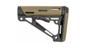 HOGUE AR-15 COLLAPSIBLE STOCK FDE RUBBER COMMERCIAL