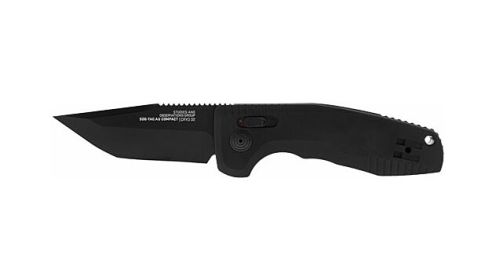 SOG KNIFE SOG-TAC AU COMPACT 2.94" PLN EDGE TANTO BLACK