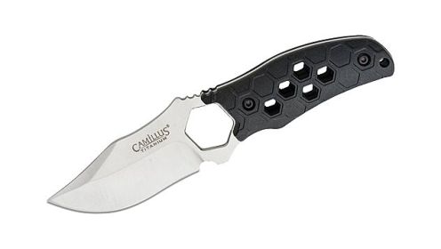CAMILLUS COMB FIXED BLADE 3.5" SS BLADE HONEYCOMB BLACK