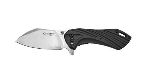 CAMILLUS CHUNK FOLDING CLEAVER 7.25" OAL STAINLESS/BLACK
