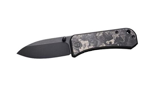 WE KNIFE BANTER 2.9" MARBLE CARBON FIBER/BLACK STONEWASH