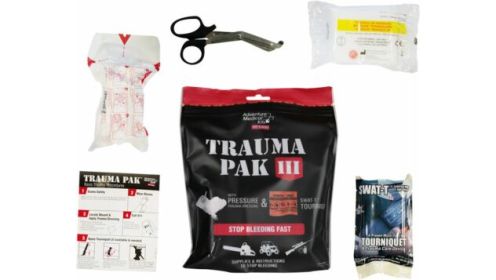 ARB TRAUMA PAK III W/DRESSING & SWAT TOURNIQUET
