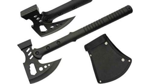 SZCO RITE EDGE 16.75" HAMMER AX 5" BLADE W/BLADE SHEATH