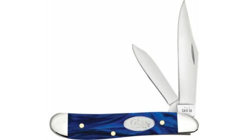 CASE KNIVES BLUE PEARL KIRINITE SMOOTH PEANUT