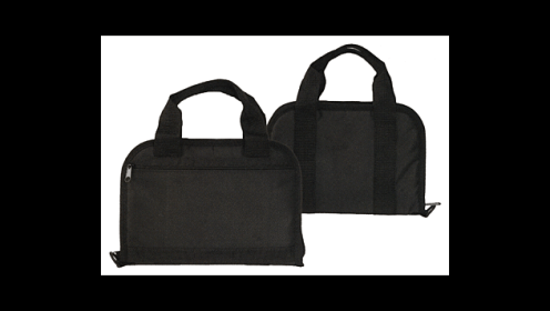 TOC TACTICAL PISTOL CASE 11" BLACK W/MAGAZINE POCKETS