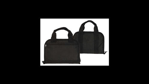 TOC TACTICAL PISTOL CASE 14" BLACK W/MAGAZINE POCKETS