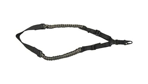 TOC TACTICAL PARACORD SLING SINGLE POINT BLACK/GREEN