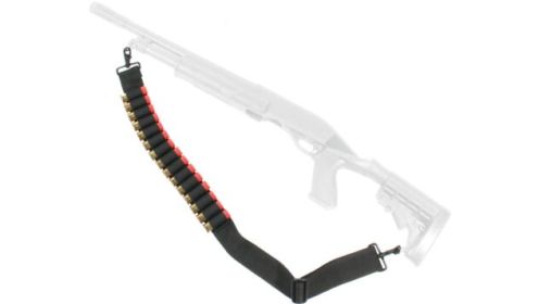 BLACKHAWK SHOT SLING BLACK HOLDS 15 SHOTGUN SHELLS