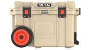 PELICAN COOLERS IM 45 QUART ELITE TAN W/ WHEELS