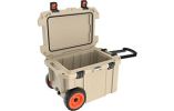 PELICAN COOLERS IM 45 QUART ELITE TAN W/ WHEELS