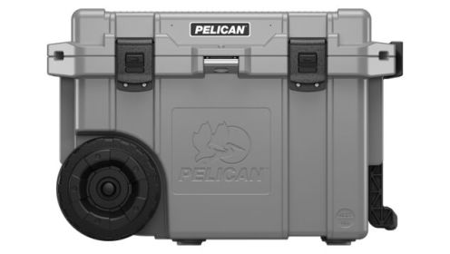 PELICAN COOLER IM 45 QUART W/ HEAVY DUTY WHEELS GRAPHITE