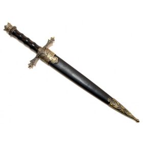 Medieval 14" WitchKing Movie Sword Brand New Dagger Knife with Sheath Fantasy