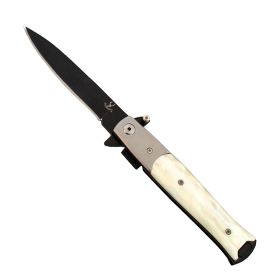 8.5" Milano Tactical Gentleman Folding Spring Assist Pocket Knife