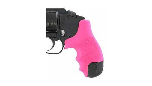 HOGUE GRIPS S&W J FRAME RB CENT./POLY BODYGUARD PINK