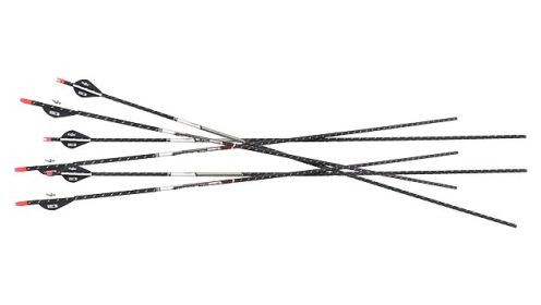 EASTON ARROW FMJ 5MM 400 W/ 2" BLAZER VANES 6-PACK