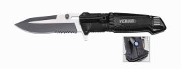 8" Folding Spring Assisted Knife with an LED Light