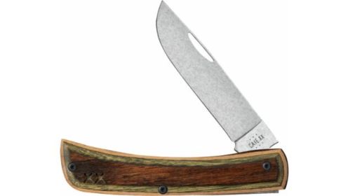 CASE KNIVES CROSSROADS SERIES BROWN/GREEN LAM SOD BUSTER JR