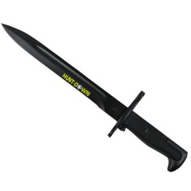 12" Black M1 1943 OL US Rifle Bayonet with Green Sheath