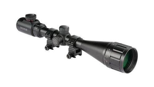 KONUS SCOPE FIGHTER 4-16X50 W/RINGS AO ILLUMINATED BDC BLK