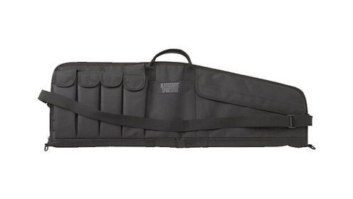 BLACKHAWK SPORT 36" TACTICAL CARBINE CASE 4 MAG HOLDERS BLK